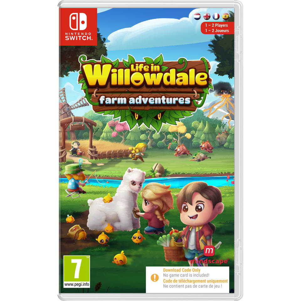 Life in Willowdale Farm Adventures - code in a box Nintendo Switch Main Image