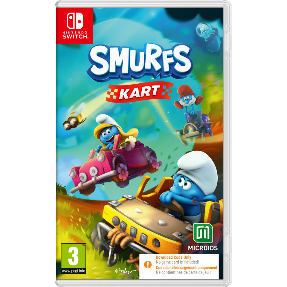 Smurfs Kart - code in a box Nintendo Switch Main Image
