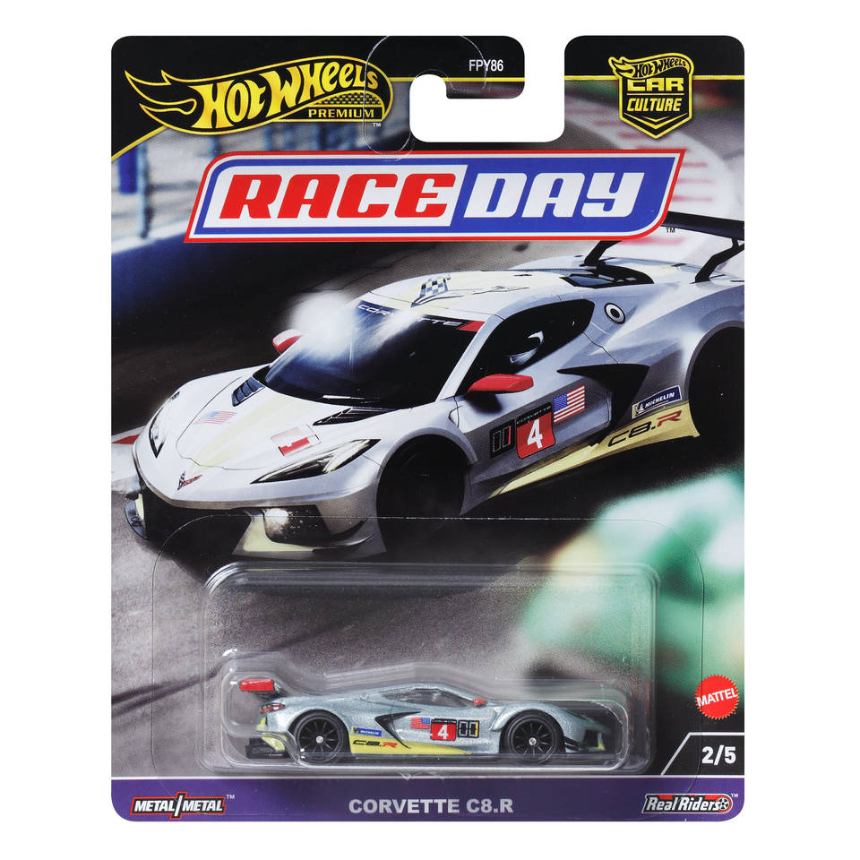 Hot Wheels Premium Race Day Corvette C8.R - 1:64 Main Image