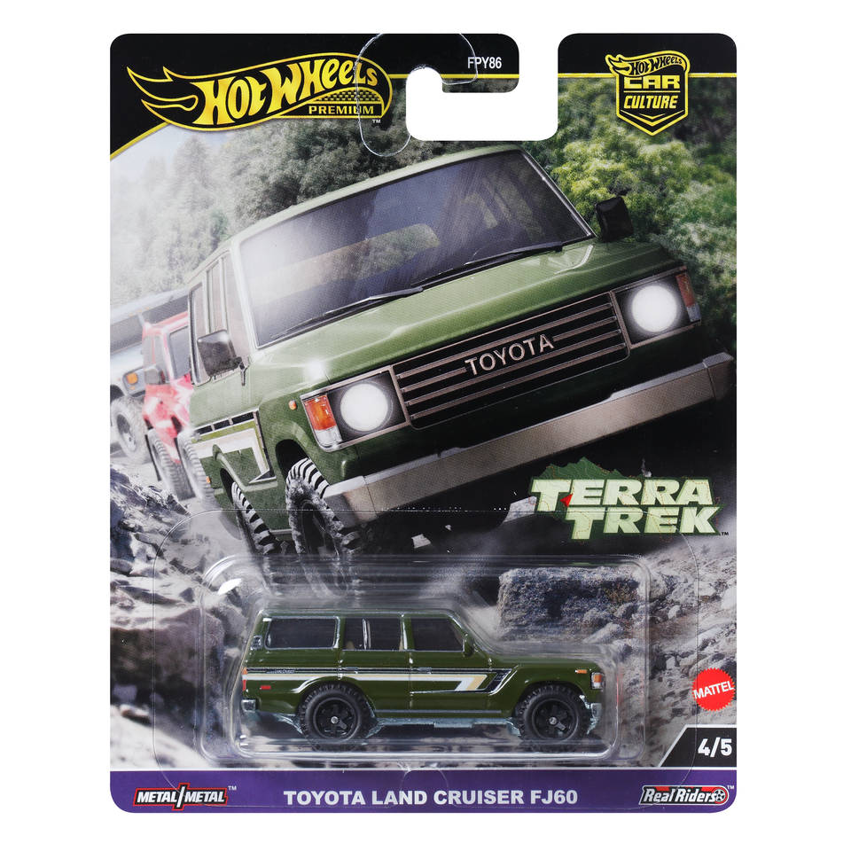 Hot Wheels Premium Terra Trek Toyota Land Cruiser FJ60 - 1:64