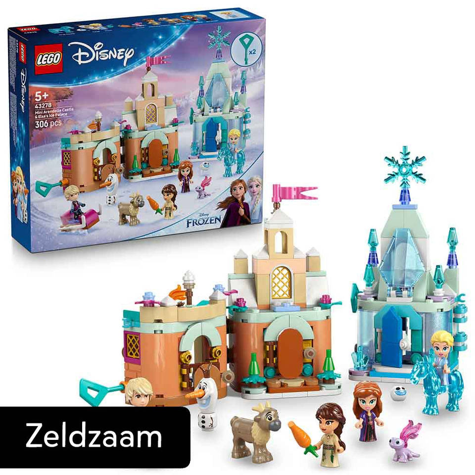 LEGO Disney Princess mini kasteel van Arendelle en Elsa's