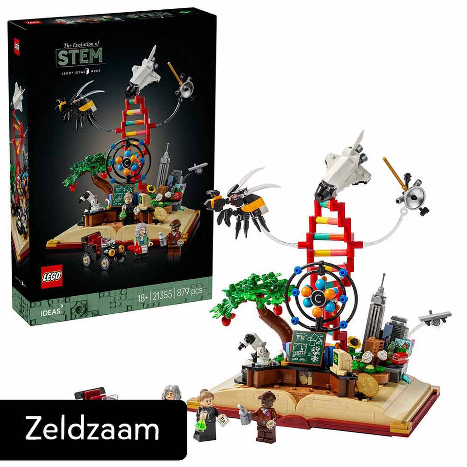 LEGO Ideas de evolutie van STEM 21355