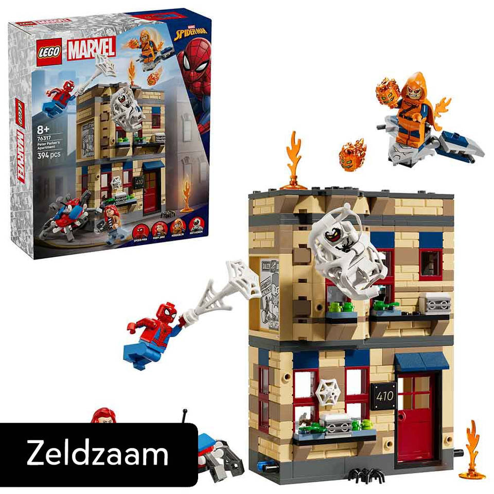 LEGO Marvel het appartement van Peter Parker 76317