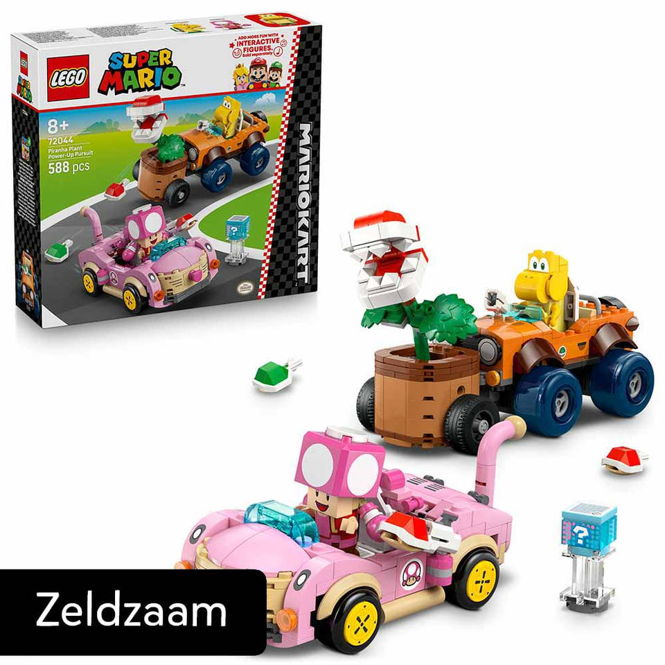 LEGO Super Mario Mario Kart: achtervolging met de Piranha Plant 72044