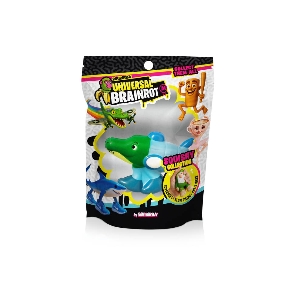 Universal Brainrot Squishy figuur - 11 cm