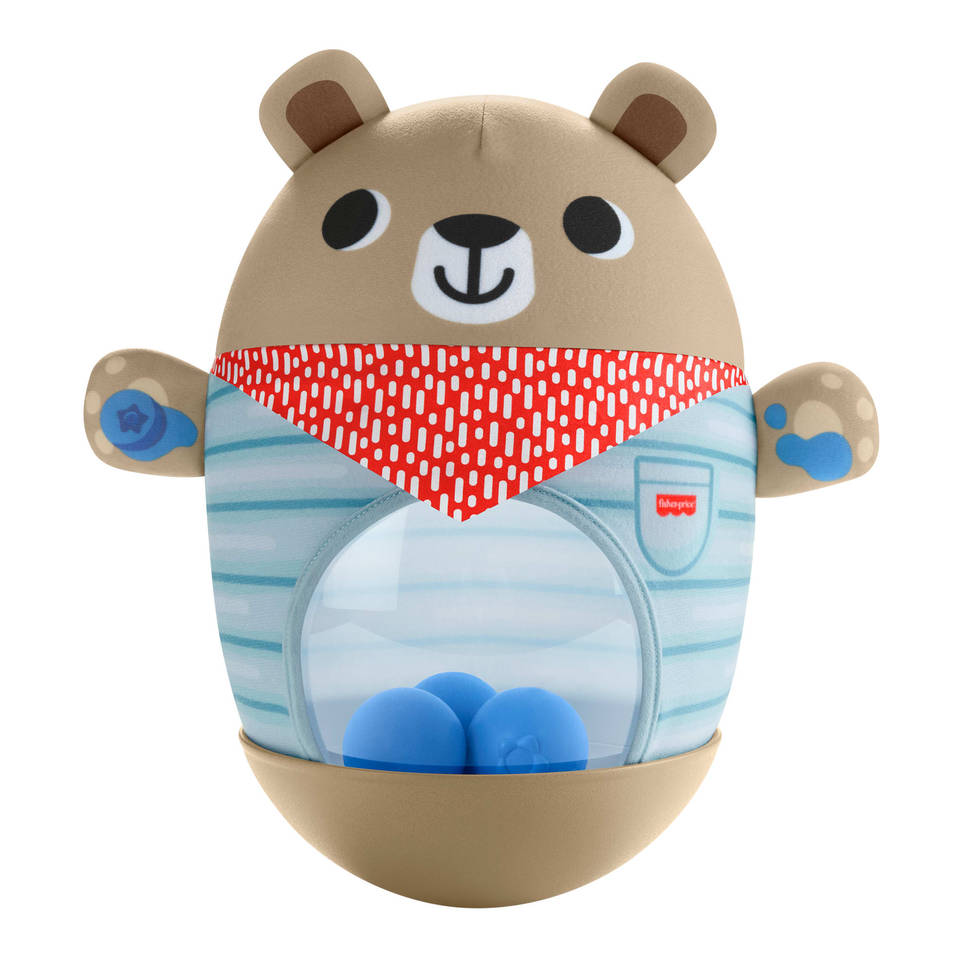 Fisher-Price Vriendschapsbos Duw & Wiebel opblaasbare beer