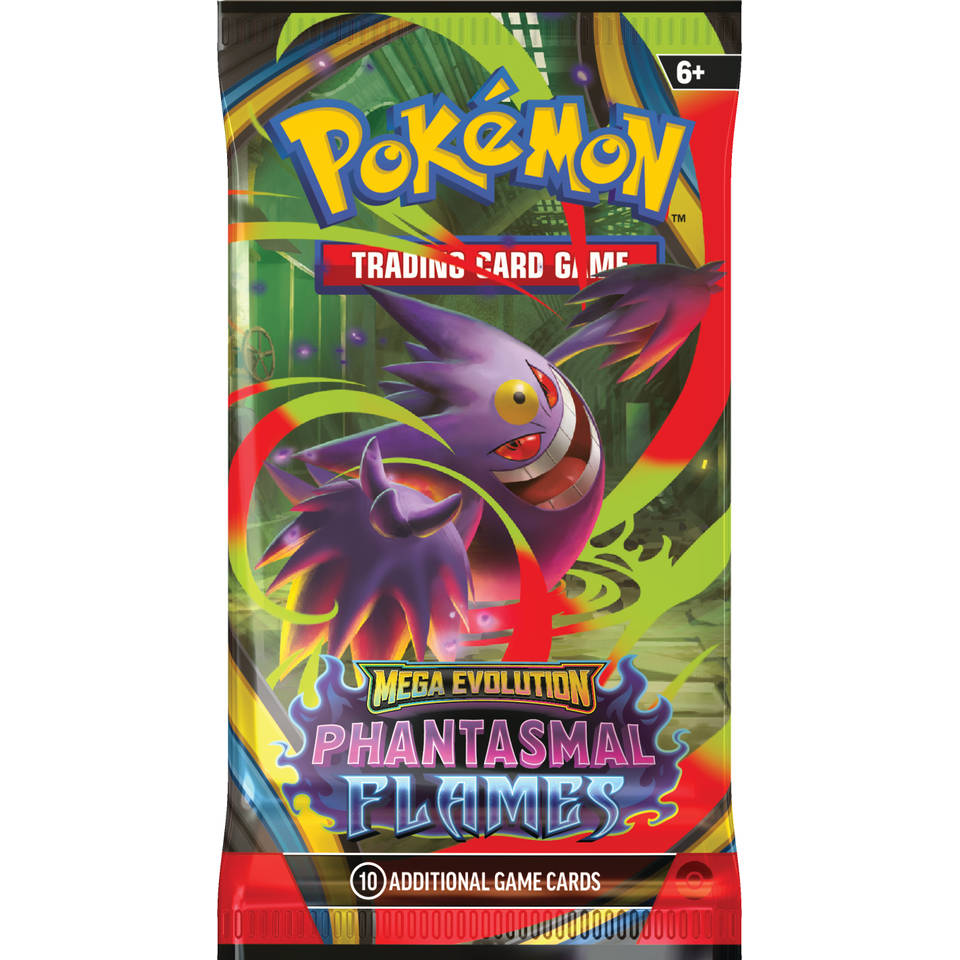 Pokémon TCG Mega Evolution Phantasmal Flames booster