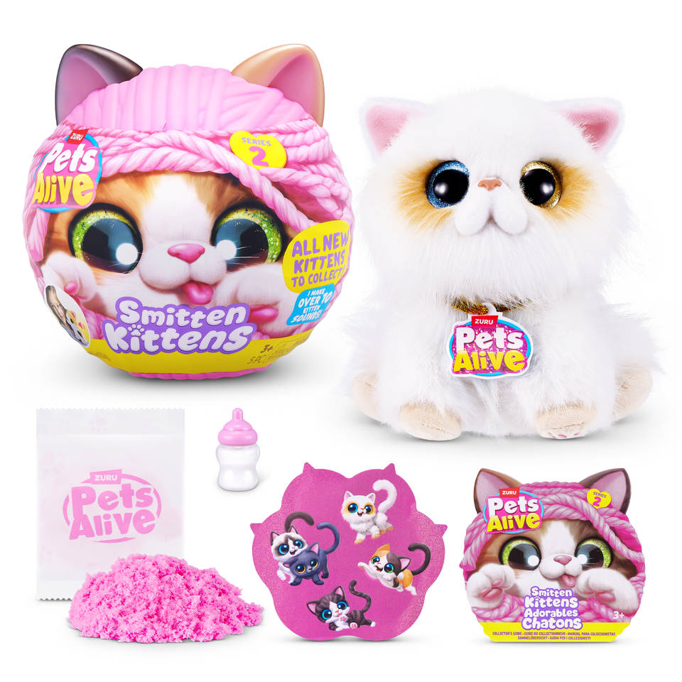 Pets Alive Smitten Kittens S2 interactieve knuffel