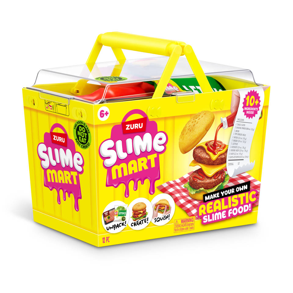Slime Mart klein mandje burger