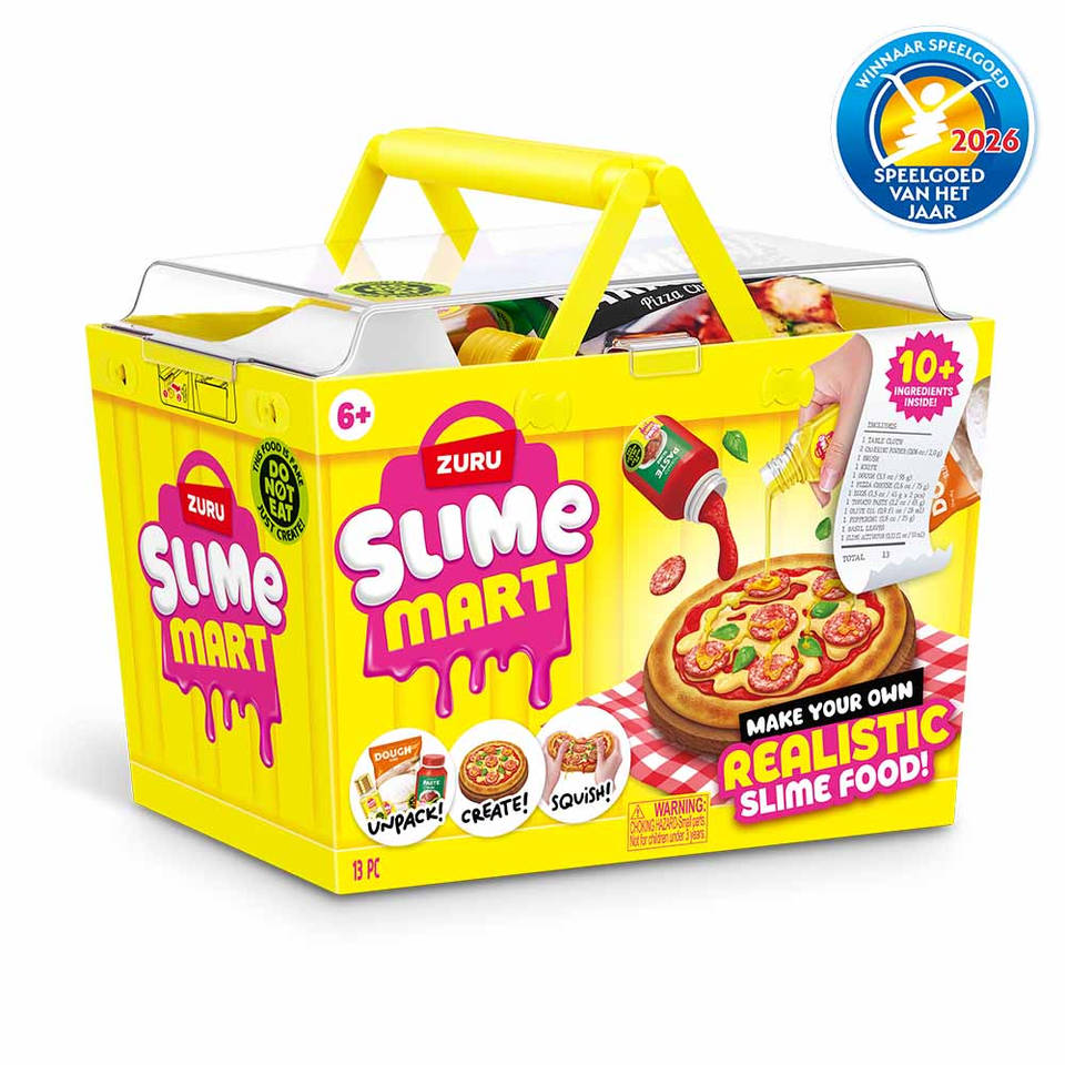 Slime Mart klein mandje pizza Main Image