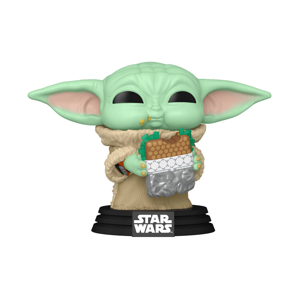 Funko Pop! figuur Star Wars The Mandalorian & Grogu Grogu with food