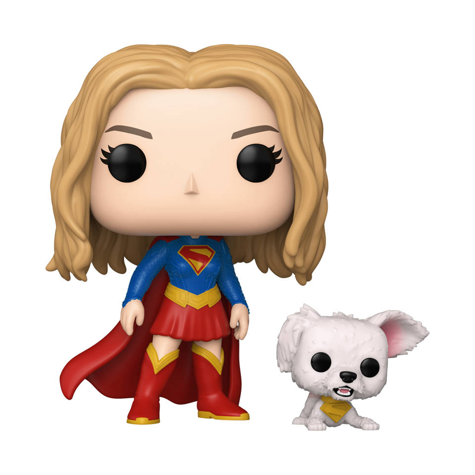 Funko Pop! figuur DC Studios Supergirl Supergirl with Puppy Krypto Main Image