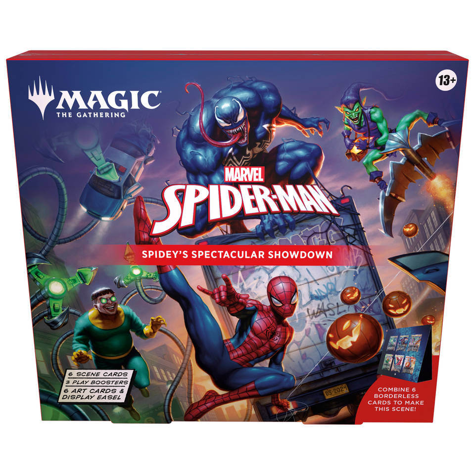 2点セット MTG Marvel Spider-Man Magic: The Gathering Marvel Spider-Man Scene Box