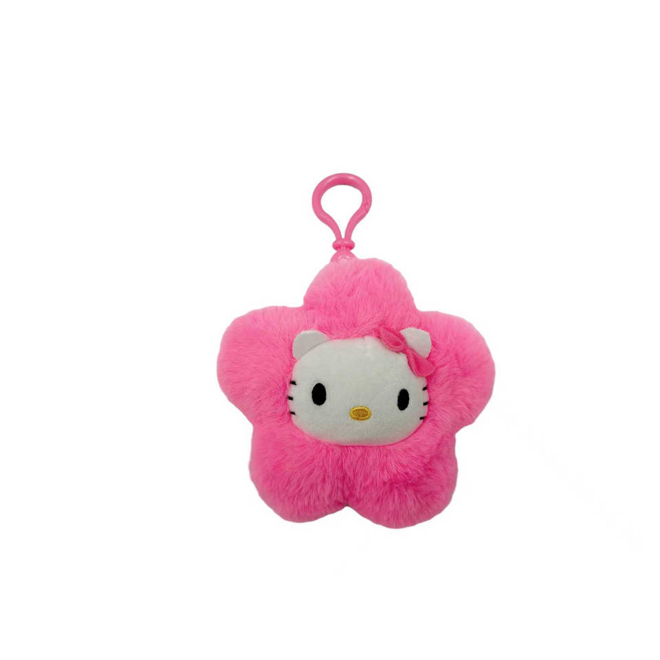 Hello Kitty bloemen sleutelhanger