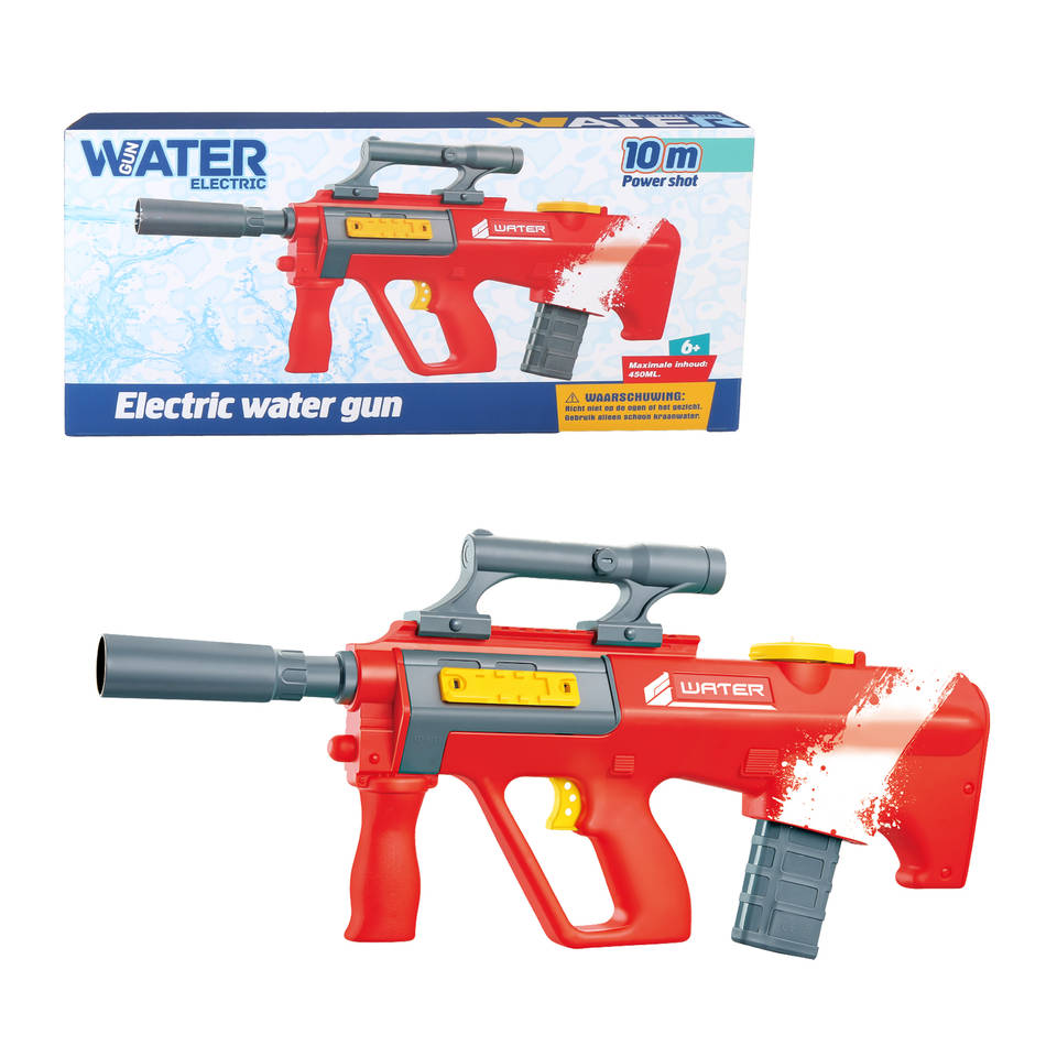 Elektrisch waterpistool - rood