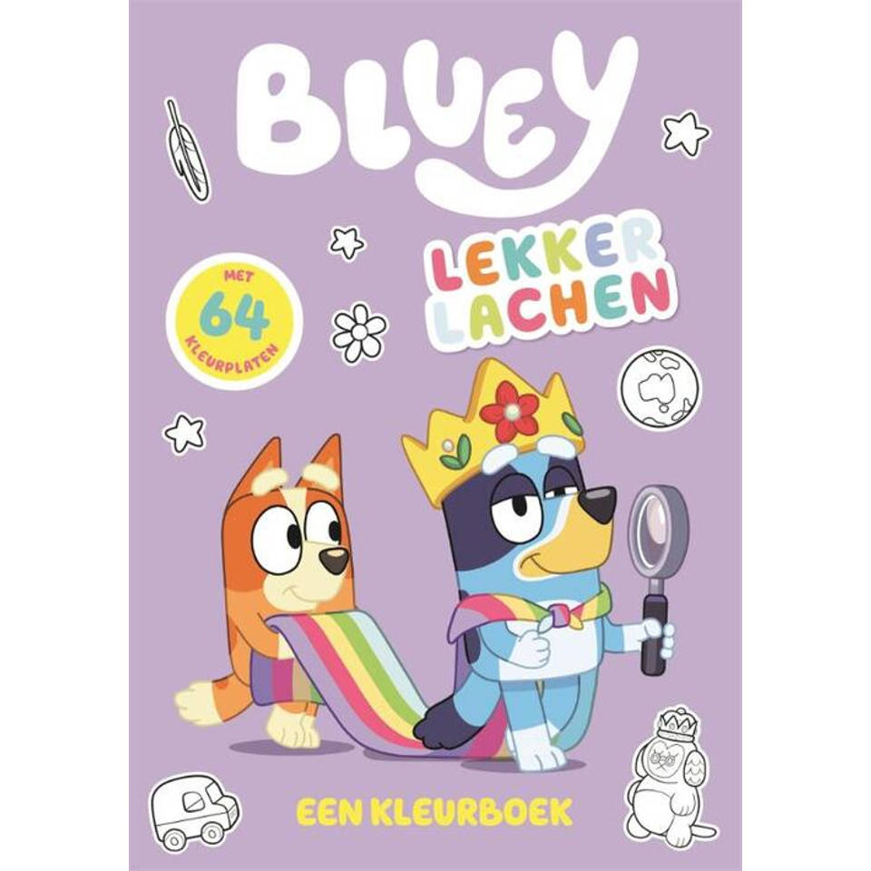 Bluey lekker lachen kleurboek