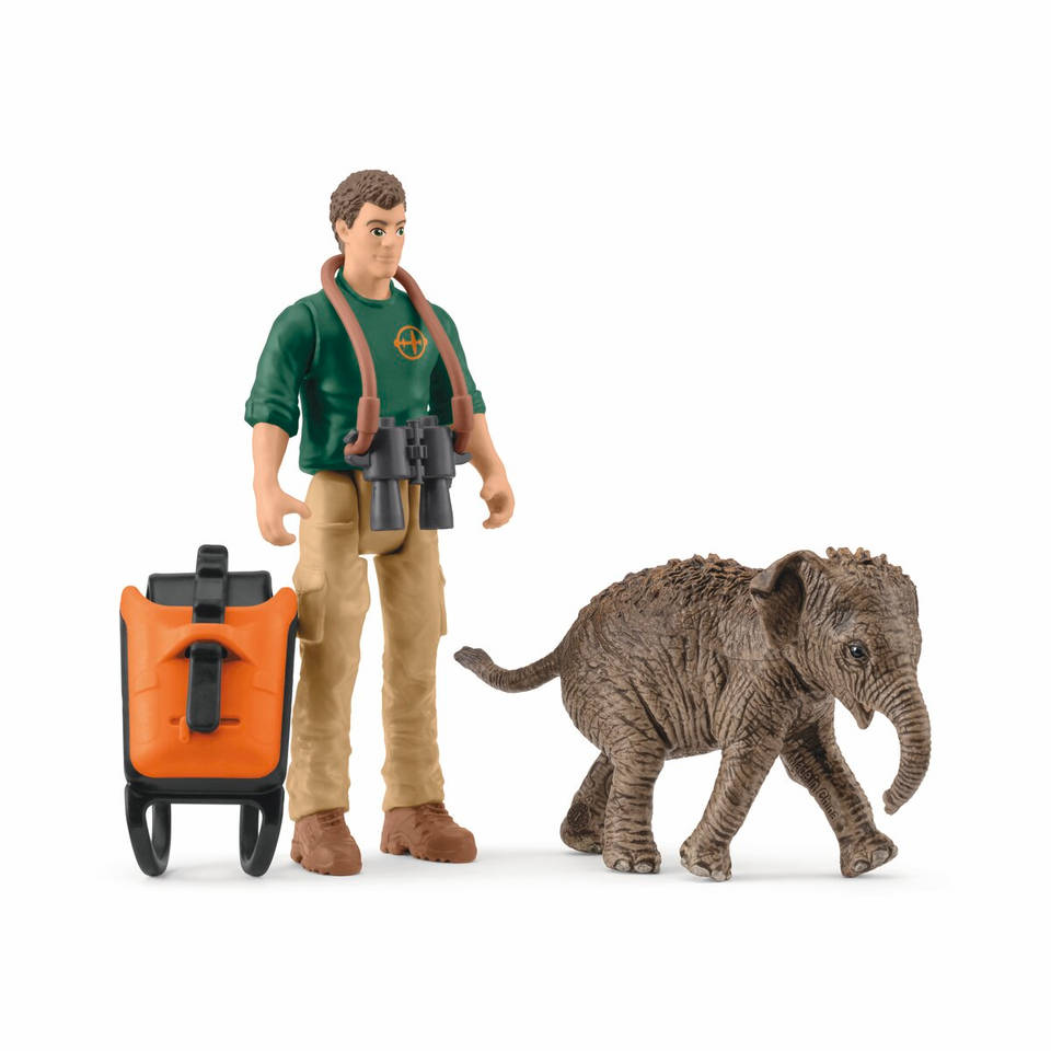 schleich POCKET SETS onderzoeker op excursie 81476
