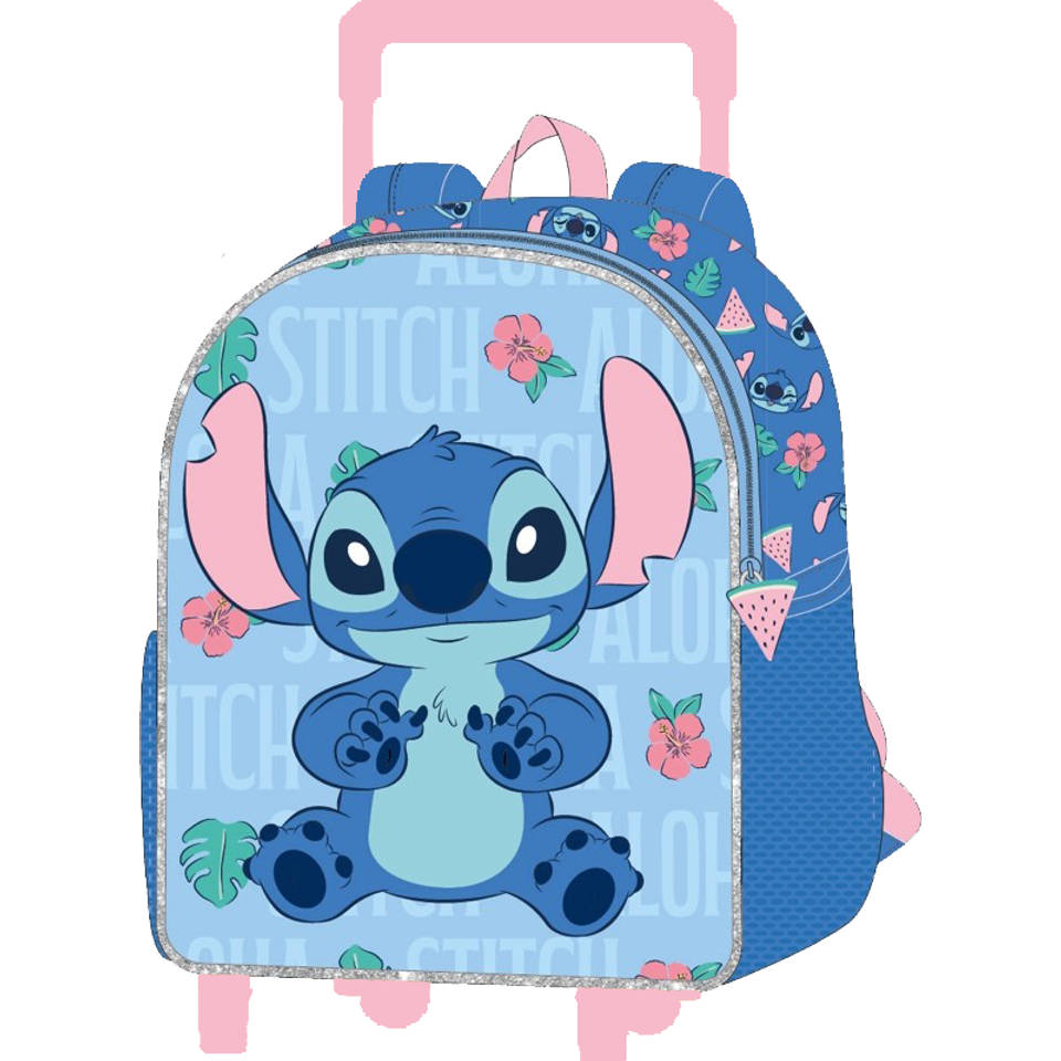 Disney Stitch 3D rugzak trolley Watermelon