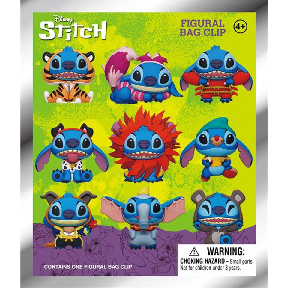 Disney Stitch 3D tassenhanger verrassingszakje serie 1 Main Image