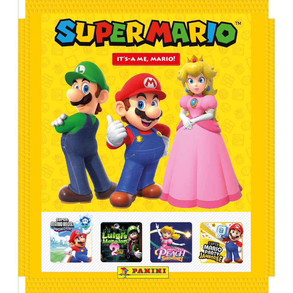 Panini Super Mario Sticker 2 sticker booster