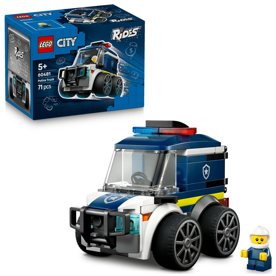 LEGO City Voertuigen politiewagen 60481