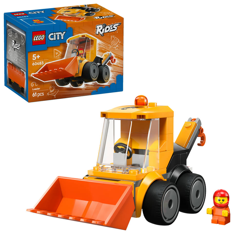 LEGO City Voertuigen bouwlader 60483