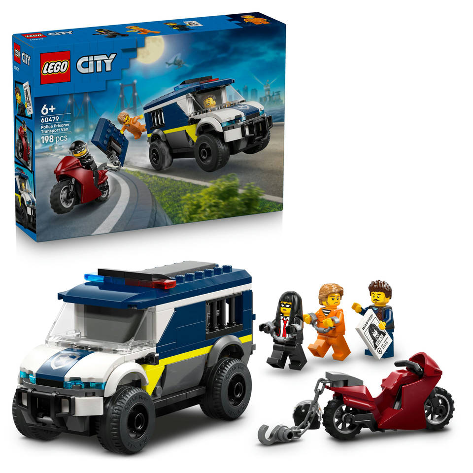 LEGO City politie gevangenentransport 60479