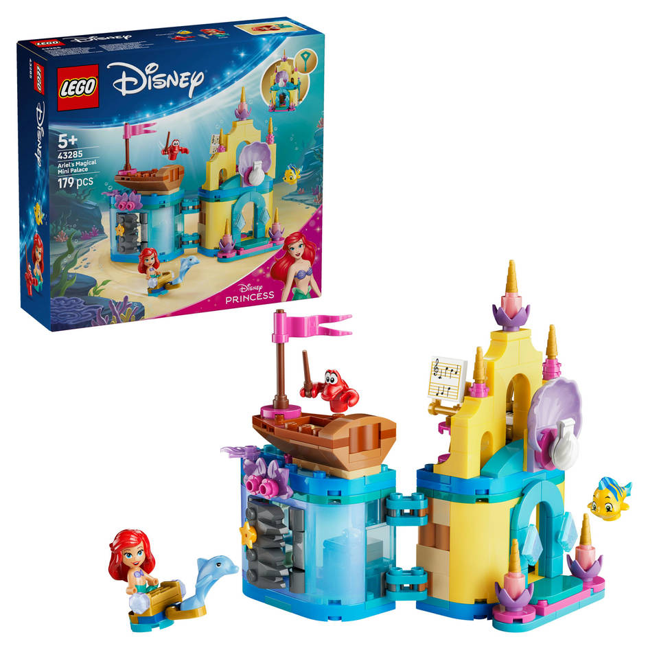 LEGO Disney Princess Ariëls magische minipaleis 43285