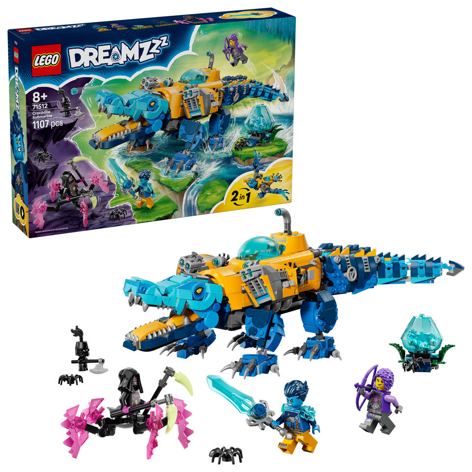 LEGO DREAMZzz Krokodillenonderzeeër 71512