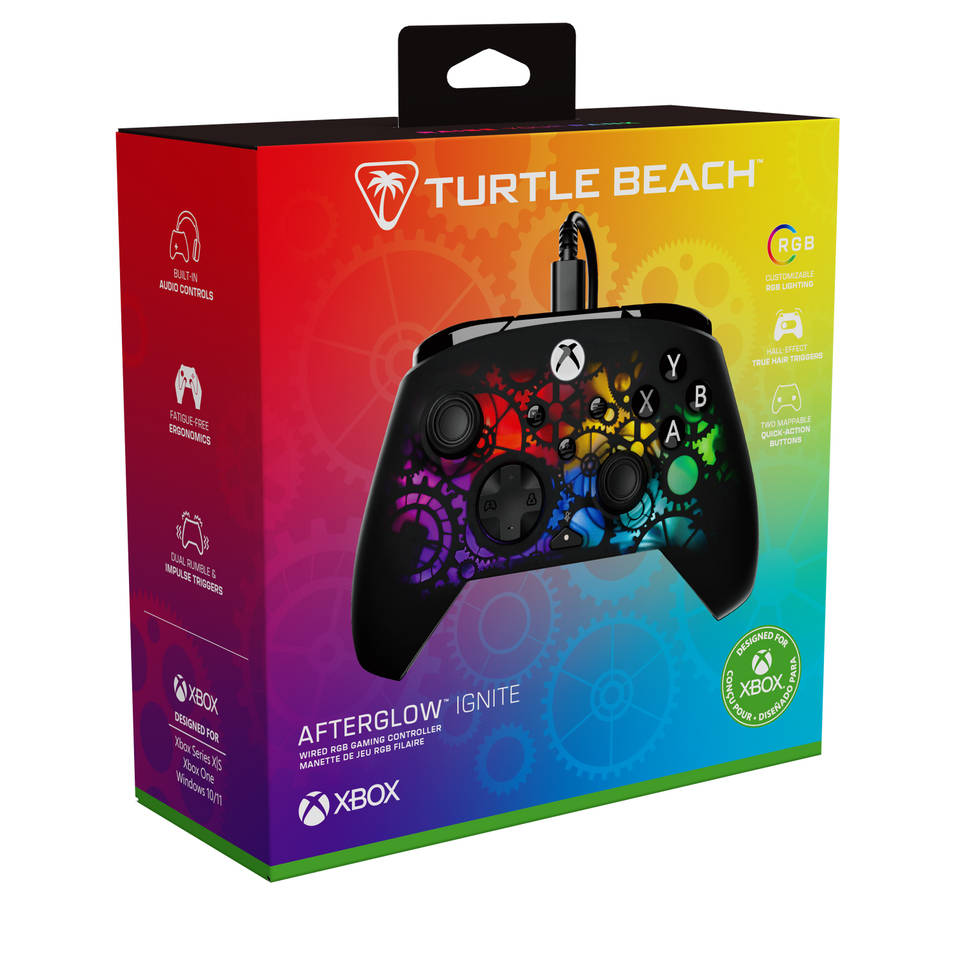 Turtle Beach Xbox Afterglow Ignite Time Machine bedrade controller