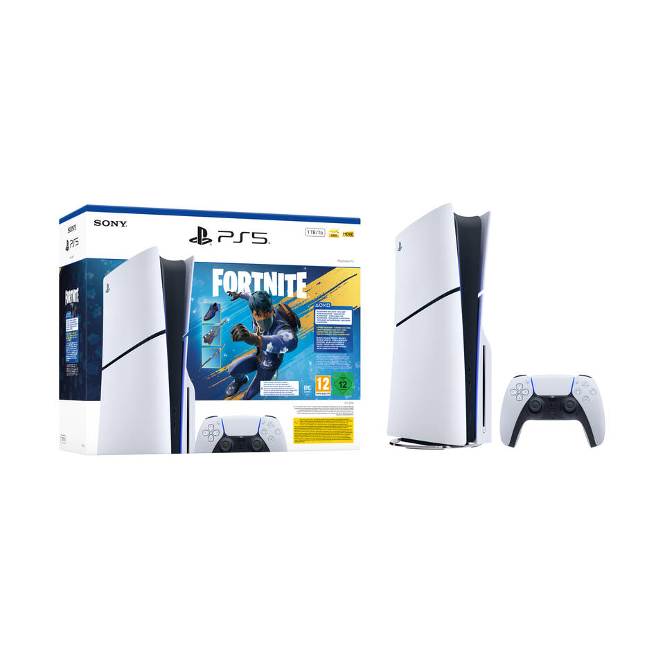 PS5 Slim 1 TB + Fortnite Flowering Chaos bundel
