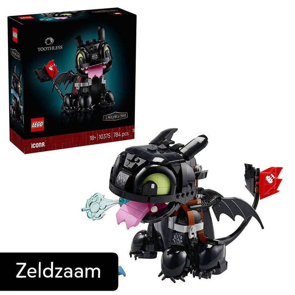 LEGO Icons Hoe tem je een draak: Tandloos 10375