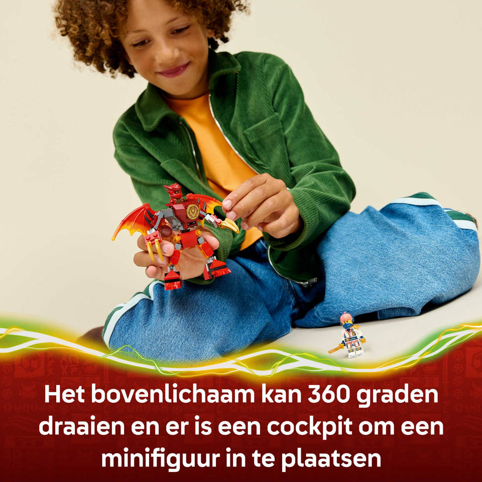 LEGO NINJAGO Kai's drakenmecha strijdpakket 71851