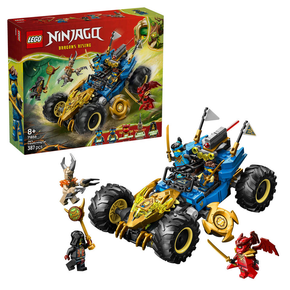 LEGO NINJAGO Jay's transformerende auto 71856