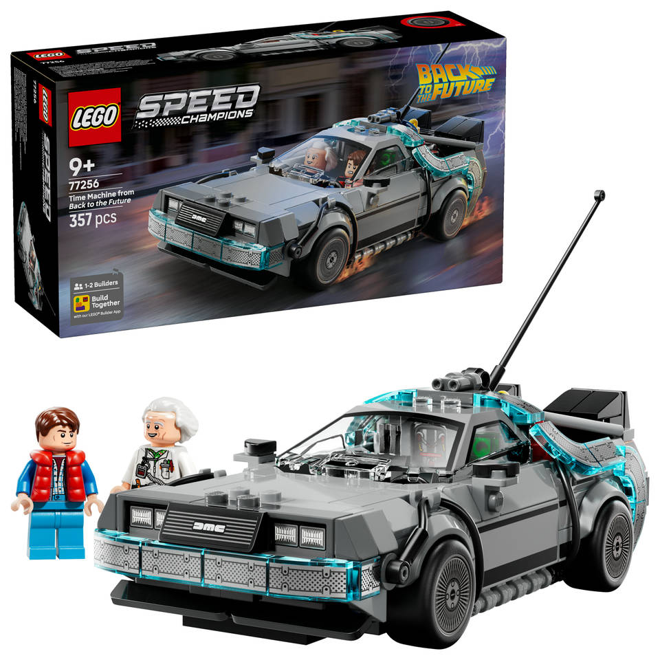 LEGO Speed Champions tijdmachine uit Back to the Future 77256