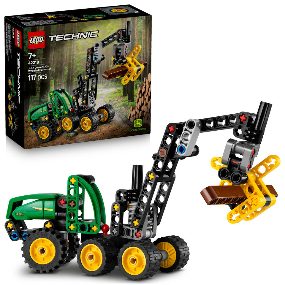 LEGO Technic John Deere 1470H houtoogstmachine 42218