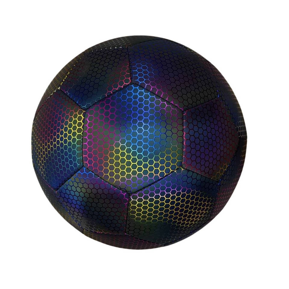 Reflecterende voetbal