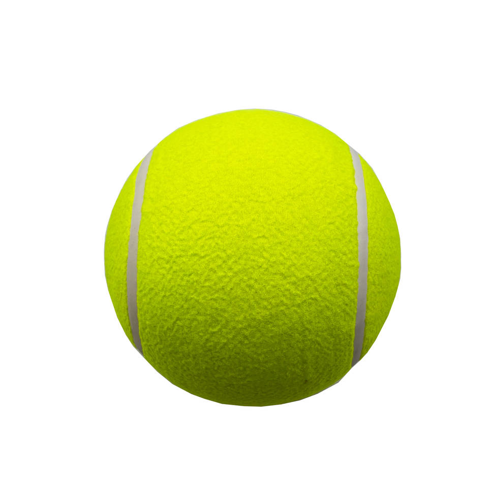 Tennisbal XXL - geel