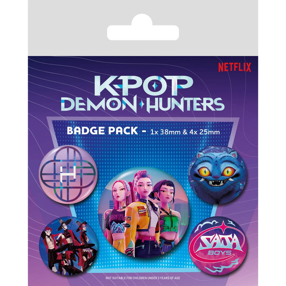 KPop Demon Hunters speldenset