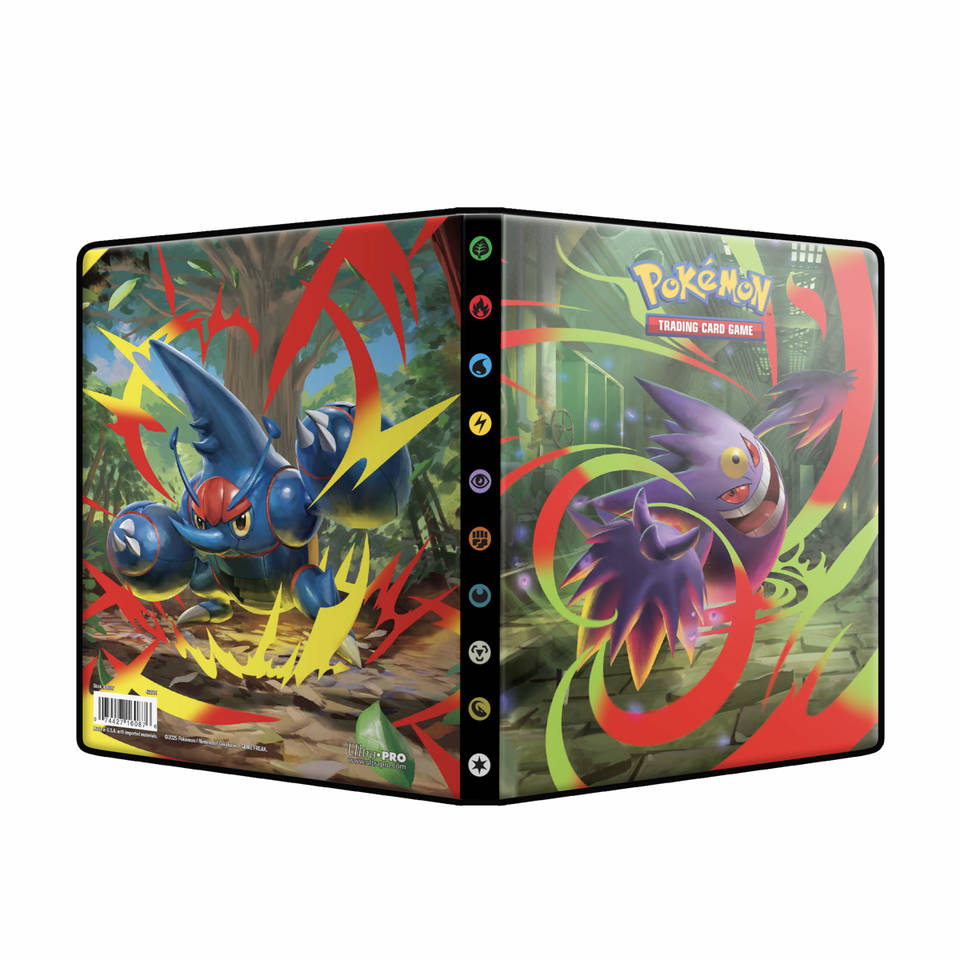 Pokémon TCG Mega Evolution Phantasmal Flames 4-pocket portfolio