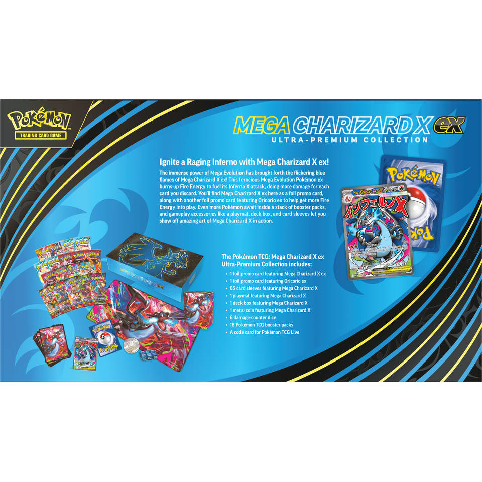 Pokémon TCG Mega Charizard X ex Ultra Premium Collection