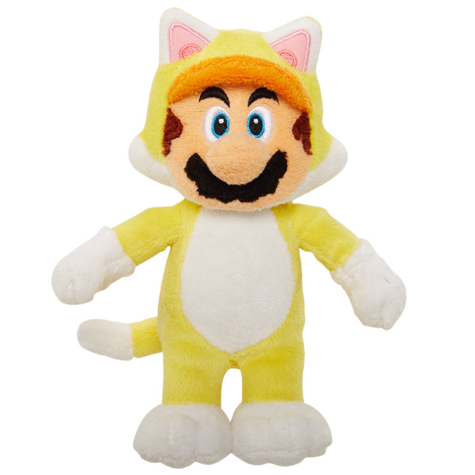 Nintendo pluchen kat Mario