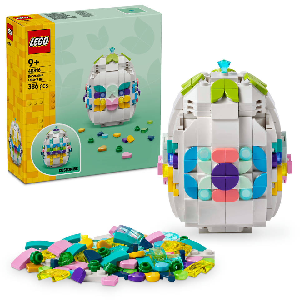 LEGO paasei versieren 40816