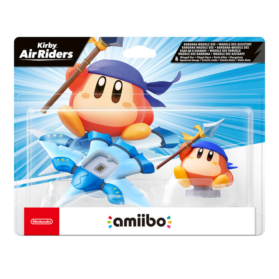 Nintendo amiibo figuur Kirby Air Riders Bandana Waddle Dee & Winged Star