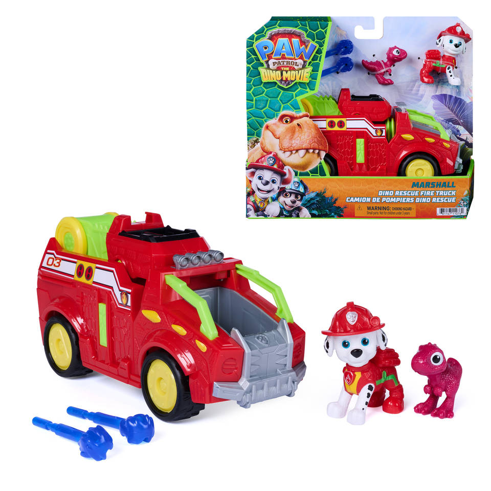 PAW Patrol: The Dino Movie voertuig + Marshall Main Image