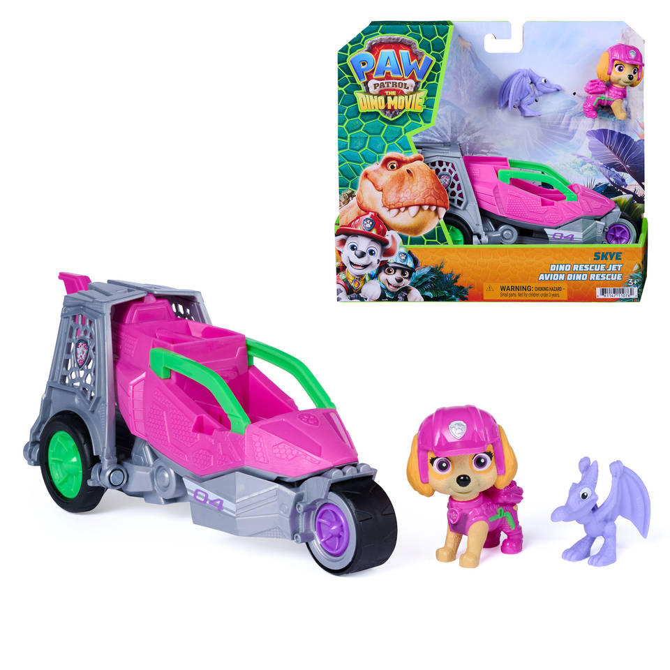 PAW Patrol: The Dino Movie voertuig + Skye Main Image