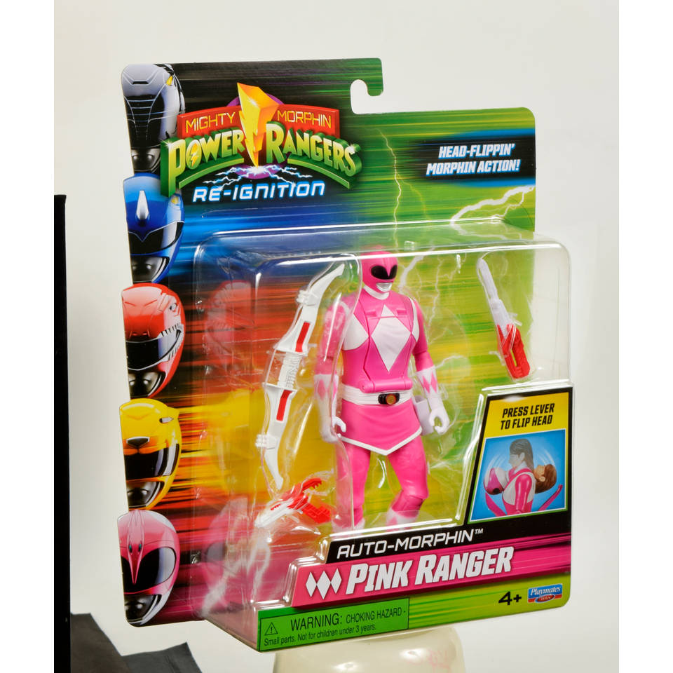 Mighty Morphin Power Rangers actiefiguur Roze Ranger