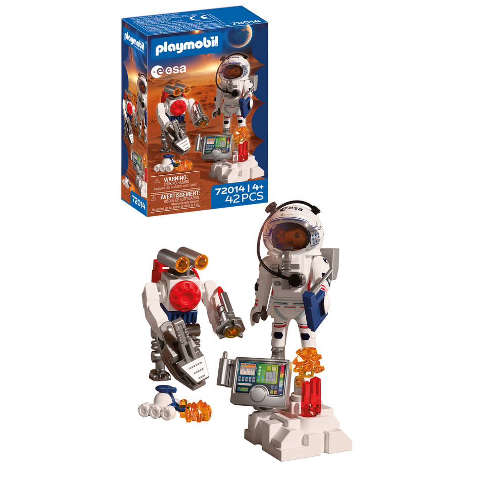 PLAYMOBIL ESA astronaut met robot 72014 Main Image
