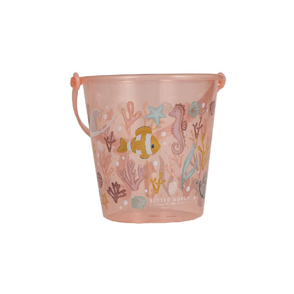 Little Dutch Ocean Dreams emmer - 19 cm - roze