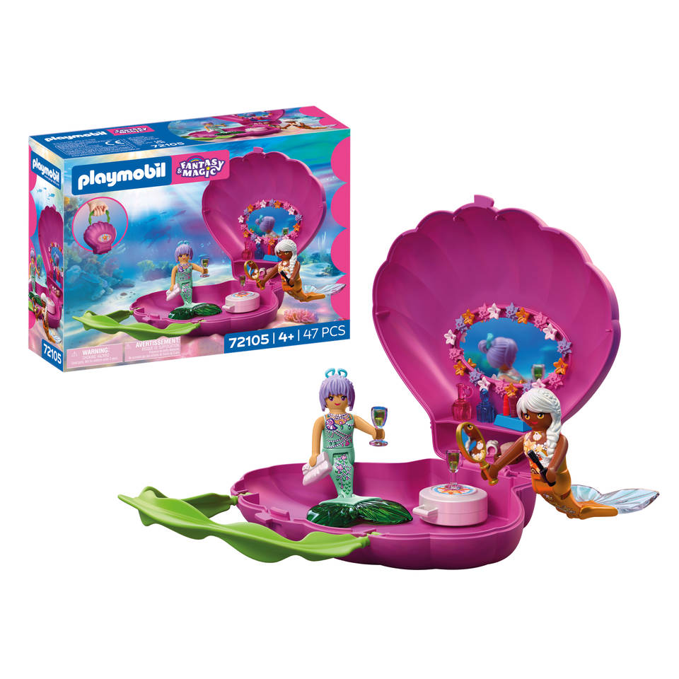 PLAYMOBIL zeemeermin schelpentas 72105 Main Image